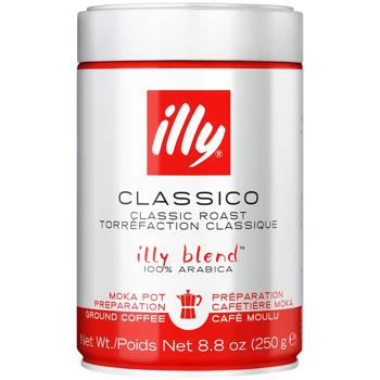 Illy Moka Ground Coffee 250g - buy, prices for Auchan - photo 1