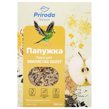 Корм для хвилястих папуг Природа Папужка 500г - купити, ціни на MasterZoo - фото 2