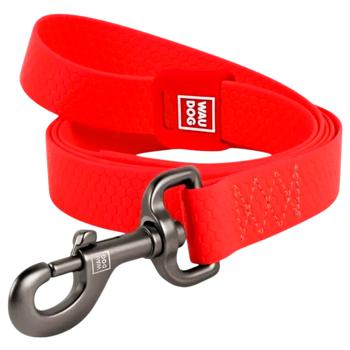Повідець для собак Collar Waudog Waterproof S - червоний - купити, ціни на MasterZoo - фото 1