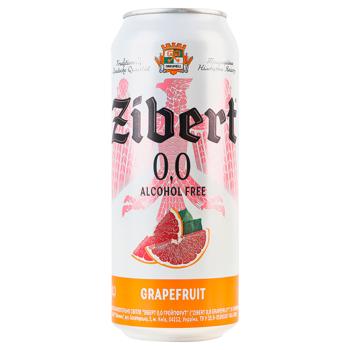 Zibert Grapefruit Light Non-alcoholic Beer 0.5l
