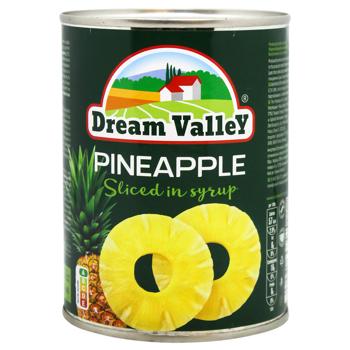 Ананас Долина Бажань кільця в сиропі 580мл - купити, ціни на За Раз - фото 1