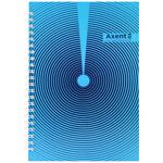 Axent A5 Chekered Notebook on Spiral 96 Sheets