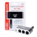 Разветвитель прикуривателя Carlife CS302