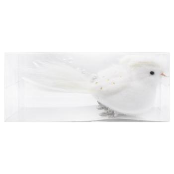 Набір пташок 2 шт, 15*9*6.2 см білі арт. JX24045 9245 И726 - купить, цены на КОСМОС - фото 3