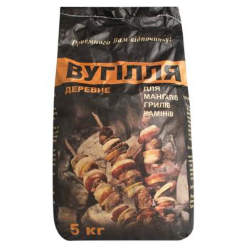 Уголь древесный 5кг