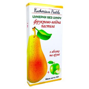 Цукерки Кучерява пастила 30г /Яблуко, груша/ - купить, цены на Grono - фото 1