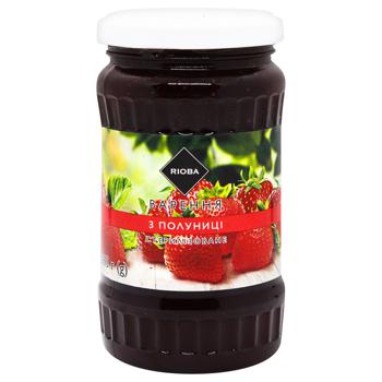 Rioba strawberry jam 465g - buy, prices for METRO - photo 1