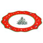 Xmas Dessert Plate 21cm