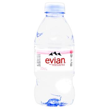 Evian Non-carbonated Mineral Water 0.33l - buy, prices for COSMOS - photo 1