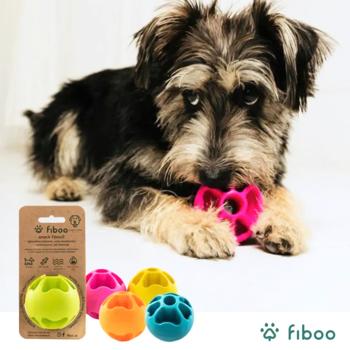 Игрушка для собак Fiboo Snack Fibooll Мячик с отсеком для лакомства 6см - купить, цены на MasterZoo - фото 4