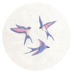 Набір для вишивання "Ластівки" 16см