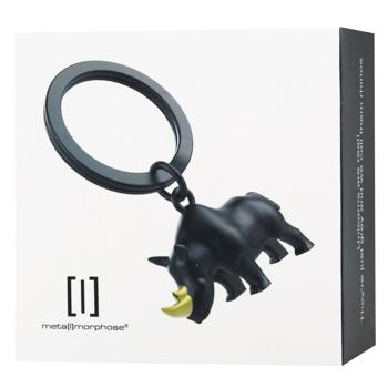 Metalmorphose Rhino Key Ring