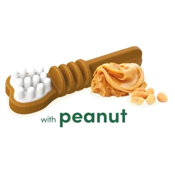 Knash Tooth Brush Oral Care Snack with Peanuts, Mint and Cranberries for Medium Breed Dogs 200g - buy, prices for MasterZoo - photo 3
