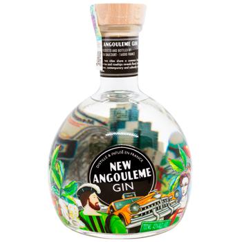 gin new angouleme 43% 700ml glass bottle France