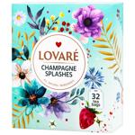 Lovare Champagne Splashes Black and Green Tea 2g*32pcs