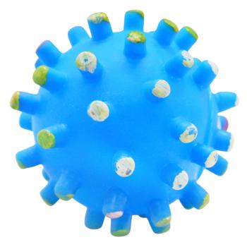 Игрушка для собак Мяч с шипами 6,5см YD8002 - купить, цены на КОСМОС - фото 2