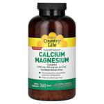 Country Life Calcium and Magnesium 1000/500mg 360 tablets