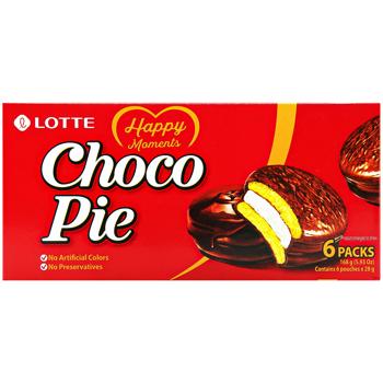 Lotte Choco Pie Cookies 168g - buy, prices for - photo 2