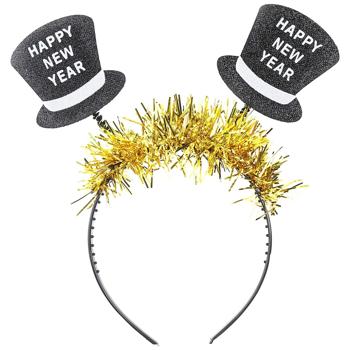 Обруч Новогодний в ассортименте - купить, цены на Auchan - фото 1