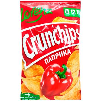 Чипсы Lorenz Crunchips X-Cut паприка 110г - купить, цены на Чудо Маркет - фото 1