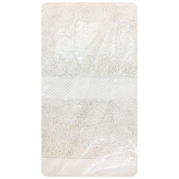 Полотенце Dina.Me Qd-0572 махровое светлое олива 50*90см 600 г/м2 - купить, цены на Таврия В - фото 1