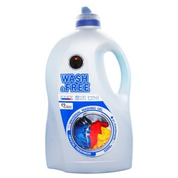 Wash&Free Universal Washing Gel 5kg