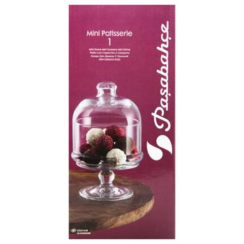 Pasabahce Mini Patisserie Cake Stand with Lid 19cm - buy, prices for - photo 3