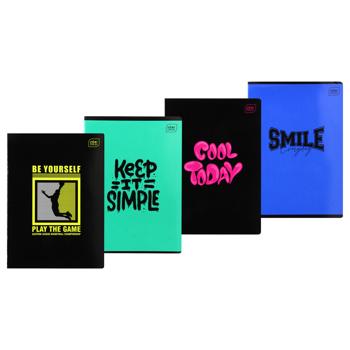 Тетрадь Interdruk Fluo в клетку А5 60 листов в ассортименте - купить, цены на ULTRAMARKET - фото 1