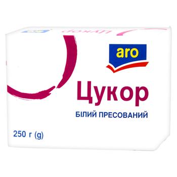 Aro pressed white refined sugar 250g