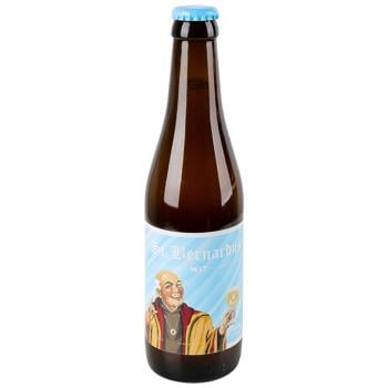 St. Bernardus Wit Light Unfiltered Beer 5.5% 0.33l - buy, prices for METRO - photo 1