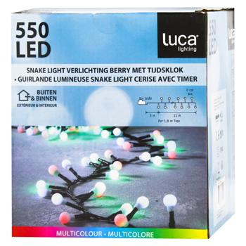 Гирлянда Luca Lighting Змейка 14м мультицветный