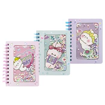 Arkush Spiral Notebook with Balls Bunny 70 sheets 12x9cm - buy, prices for ULTRAMARKET - photo 1