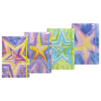 Malevaro Star Notebook on Rubber A5 80 sheets - buy, prices for MegaMarket - photo 1