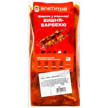 Шашлик Наша Ряба Апетитна у маринаді Вишня-барбекю охолоджений - купити, ціни на METRO - фото 1