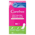 Carefree Cotton Aloe Daily Pads 30pcs