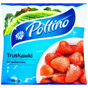 Клубника Poltino быстрозамороженная 400г