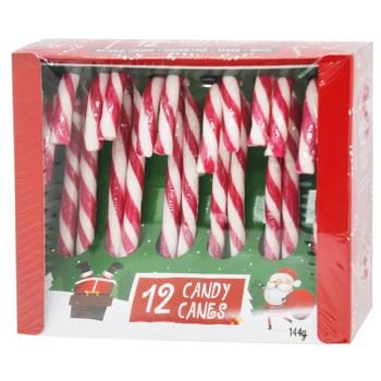 Becky's Set of Christmas Candy Canes 12pcs 144g - buy, prices for - photo 1