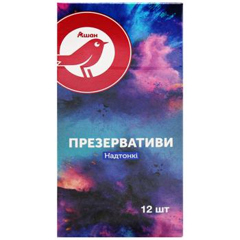 Презервативи Auchan надтонкі 12шт - купити, ціни на - фото 2