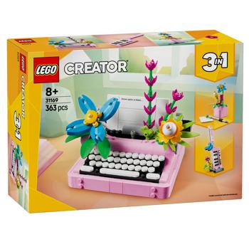 Конструктор Lego Creator 3in1 Друкарська машинка з квітами