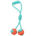 MasterZoo Rope with Balls and Handle Dog Toy 38cm