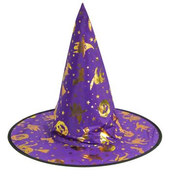 Украшение для праздника Carnival Шляпа ведьмы в ассортименте - купить, цены на МегаМаркет - фото 2