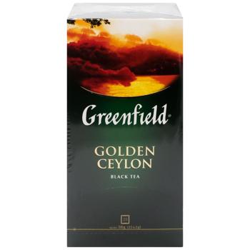 Чай черный Greenfield Golden Ceylon 2г*25шт - купить, цены на Идеал - фото 2
