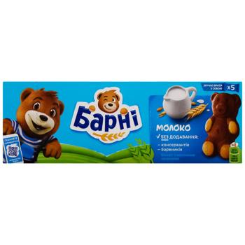 Тістечко Barni бісквітне з молочною начинкою 150г - купити, ціни на Чудо Маркет - фото 2