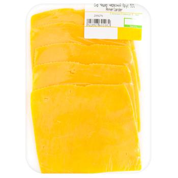 Ammerlander Red Cheddar Cheese Bar 50% - buy, prices for MegaMarket - photo 1