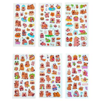 Malevaro Kapibara Sticker Set in assortment