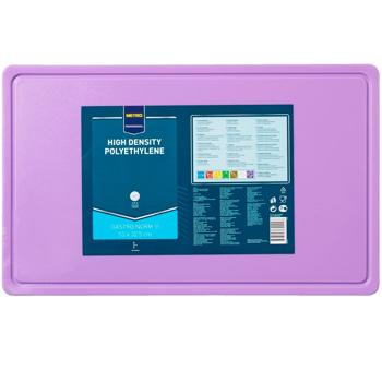 Доска для нарезания Metro Professional фиолетовая 1/1