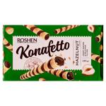Трубочки вафельные Roshen Konafetto с ореховой начинкой 140г