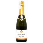 Вино ігристе Grandial Blanc de Blancs Brut біле сухе 11% 0,75л