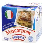 Сир Sterilgarda Mascarpone м'який 80% 500г