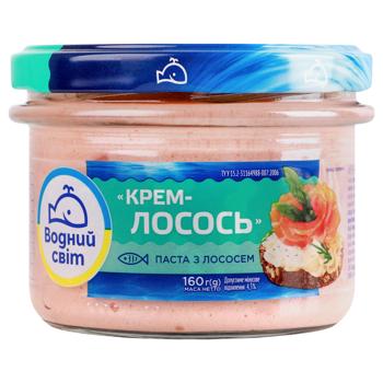 Vodnyi Svit Paste with Salmon 160g - buy, prices for - photo 2